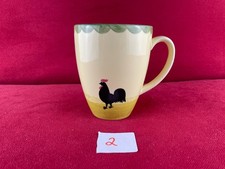 Zeller Keramik - Hahn und Henne - Milchkaffee Becher / Tasse 300 ml TOP