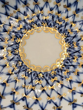 lomonosov porzellan kobaltnetz  Marmelade Schale 