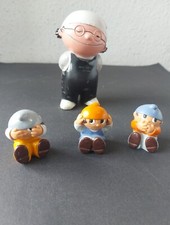 Kleine Mainzelmännchen (3 Affen) - 3 Original Bully Figuren 1981 - ZDF / NFP