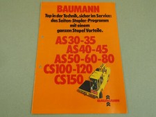Prospekt Baumann Stapler
