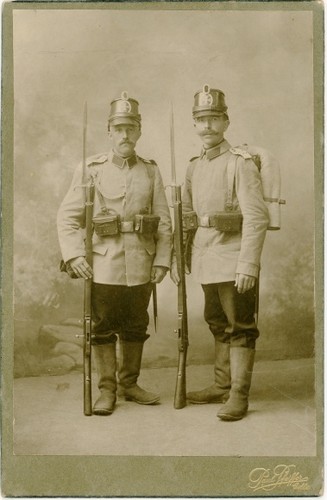 Kabinettfoto deutsche soldaten - kabinettfoto,