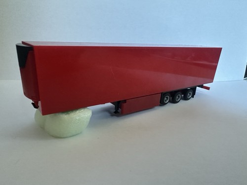 Herpa kühlauflieger rot 87 - kühlauflieger, 1:87