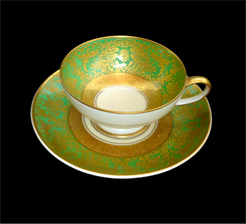 Espressotasse mit unterteller - espressotasse,