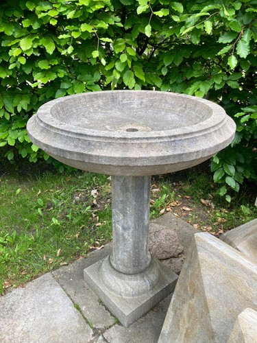 Becken auf säule aus - auf,