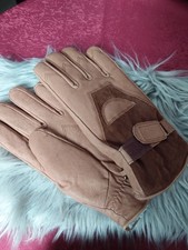 Lederhandschuhe  Hellbraun Gefüttert