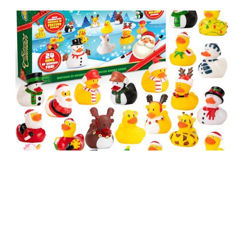 Adventskalender gummienten 24 - gummienten,,