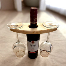 Weinflaschenhalter Kiefernholz