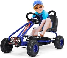 Gokart Kinder Fahrrad Blau