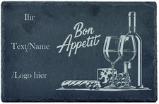 Schieferplatte Servierplatte