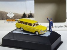 (YG-37) Brekina Sondermodell Opel Rekord P2 Bundespost Weihnachtspost, OVP