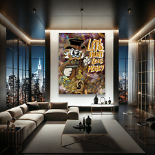 Farbenfrohe Pop Art Leinwand