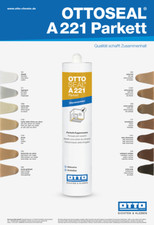 OTTOSEAL PARKETT A 221, Fugenmasse verschiedene  Farben 20 x a 310ml Kartuschen 