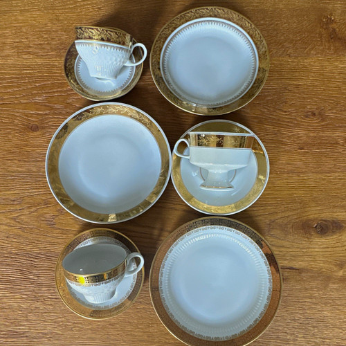 Vintage sammelgedecke - vintage,