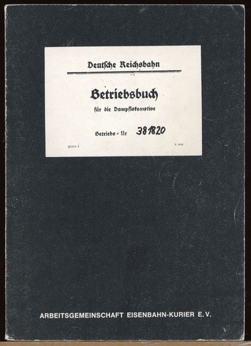 Betriebsbuch für die