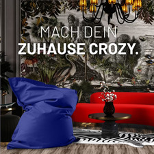 Sitzsack Lumaland Galaxy XXL Special Edition 140x180cm dunkelblau