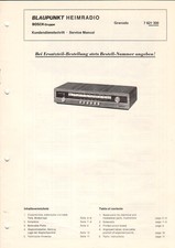 BLAUPUNKT - Granada 7621300 - Service Manual Information Schaltplan - B6543