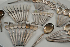 edles WMF - Zwilling Friodur Zürich Besteck 45 tlg. für 8 Personen 90er Silber