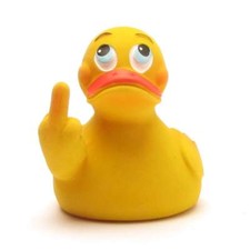 Stinkefinger Badeente