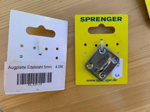 Augplatte decksplatte 5mm - decksplatte, /