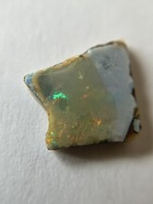 crystal Opal aus Lightning Ridge australien roh viel Feuer rough gem 1,06ct