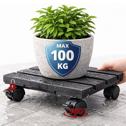 Pflanzenroller quadrat 28cm