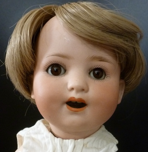Antike puppe biskuitpuppe - puppe, ,
