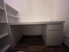 IKEA Malm Schreibtisch, Weiß