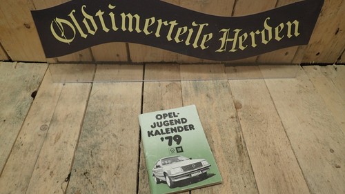 Opel jugend kalender 1979 - jugend,
