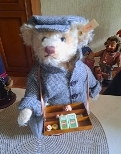 Steiff hausiererbär 655555 - steiff,