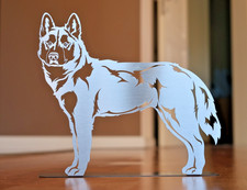 Aufsteller Husky Höhe 23 cm
