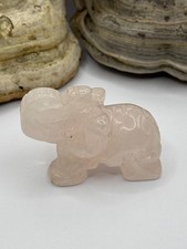 Milchiger Bergkristall Elefant