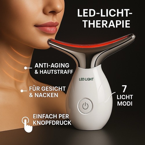 Led hals gesicht massagegerät - gesicht,