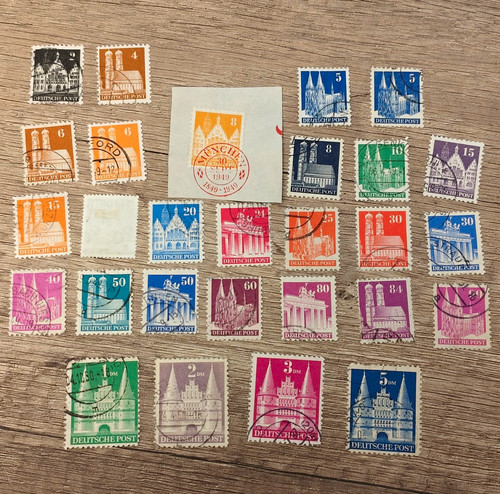 Britische zone 1948 - us-, &