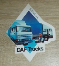 Alter Aufkleber | Sticker DAF Trucks - 1700 & 1900 Turbo Trucks