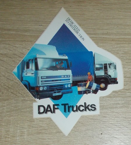 Alter aufkleber sticker - |, daf