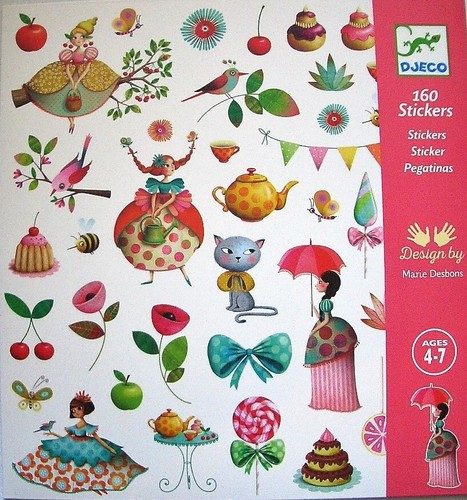 DJECO*Kinder*160*Deko*Sticker*