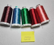 5 Rollen Madeira Garn Classic No 40 , Set 28 , Stickgarn