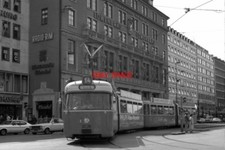 PHOTO  GERMANY TRAM 1982
