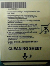 2  BROTHER* Reinigungsblätter