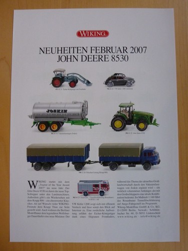 Wiking neuheiten 2007 - wiking, 2007-02
