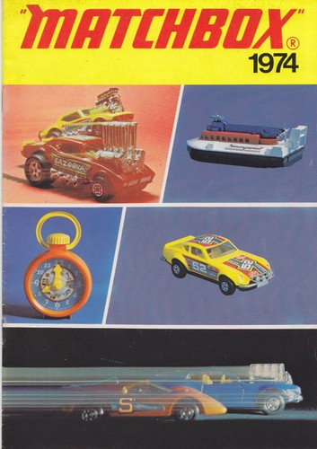Matchbox 1974 jahreskatalog - matchbox,
