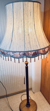 Vintage Stehlampe Holz/Metall