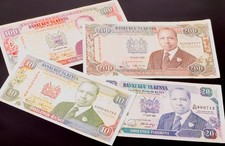 B161 Konvolut 4 Banknoten 10 -