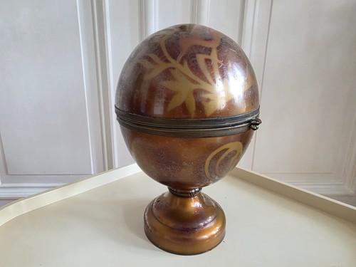 Art deco böhmen glas - art,