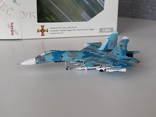 Herpa Ukraine Air Force Sukhoi SU-27 831st IAP Myrhorod Air Base 552387 1:200