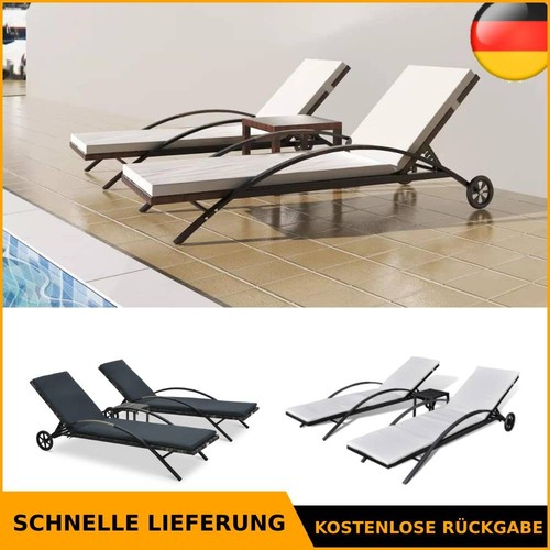 Tlg sonnenliege set - 3-tlg., poly