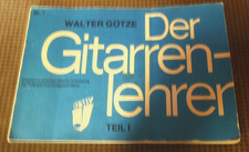 DER GITARRENLEHRER-Nr.1- Walter Götze-Pro Musik Verlag Leipzig DDR 1949/1987