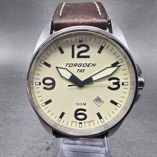 Torgoen watch men - watch, 45mm
