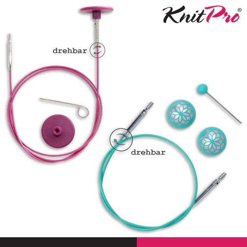 Knitpro seil swivel - seil, 360°