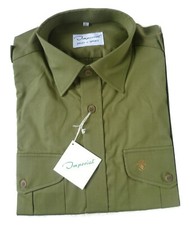 Imperial Hemd, Jagdhemd, Trachtenhemd, Forsthemd, Hemd mit Schulterklappen